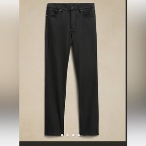 Banana Republic Straight Coated Jean